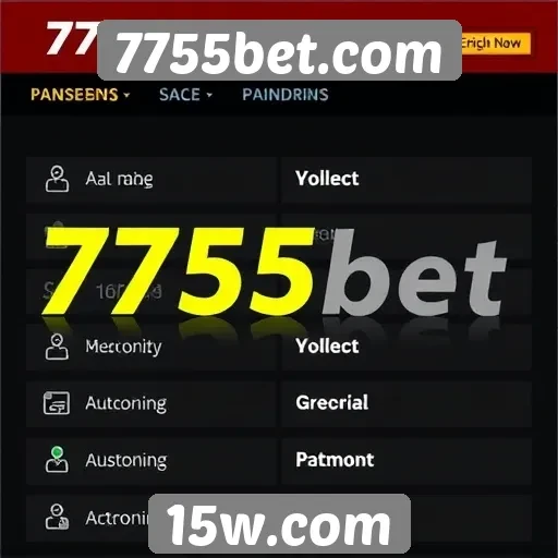 Métodos de pagamento disponíveis no 7755bet.com